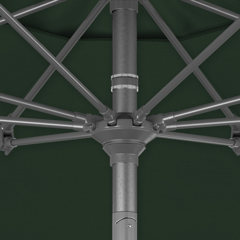 Parasol Atka 108, Toile Sunbrella® vert forêt