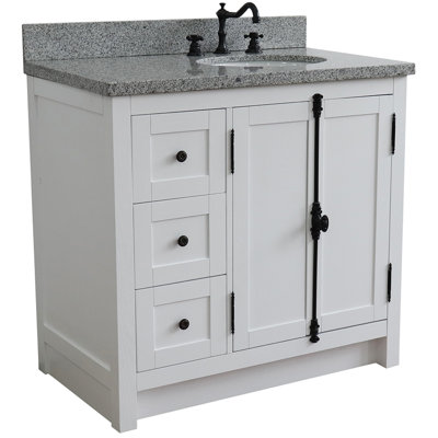 Ensemble de meuble-lavabo simple 37 po Seshadri