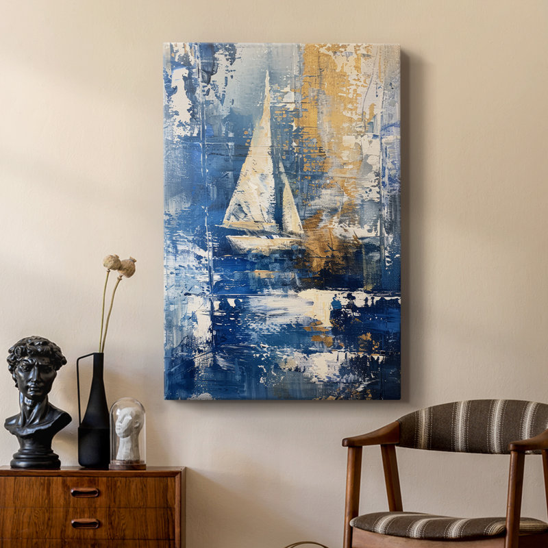 NAUTICAL Series CL XXXIV - Cavas de galerie sur mesure, H 27 po x l 18 po