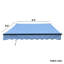 ALEKO Retractable Awning Fabric Replacement-424078522-424078526