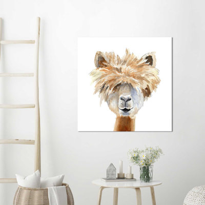 " Llama With Bangs " by Lanie Loreth