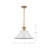 Rodarte 1-Light Dimmable Cone Pendant-1378733128-1378733129