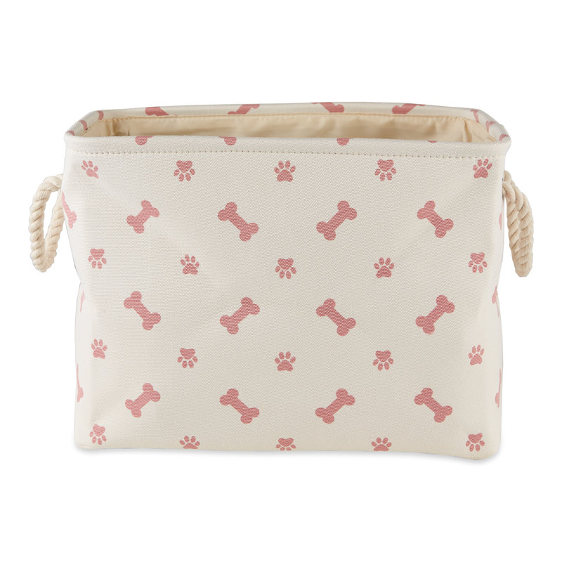 Tucker Murphy Pet™ Cambridgeshire Fabric Decorative Bin, Rose