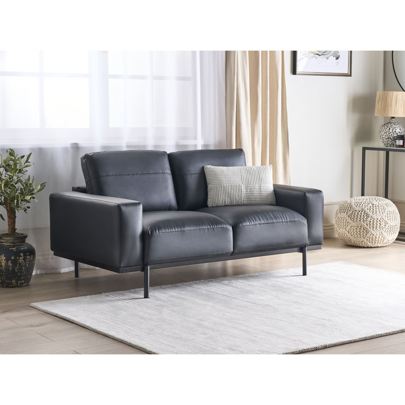 Marnetta 2 Seater Faux Leather Sofa