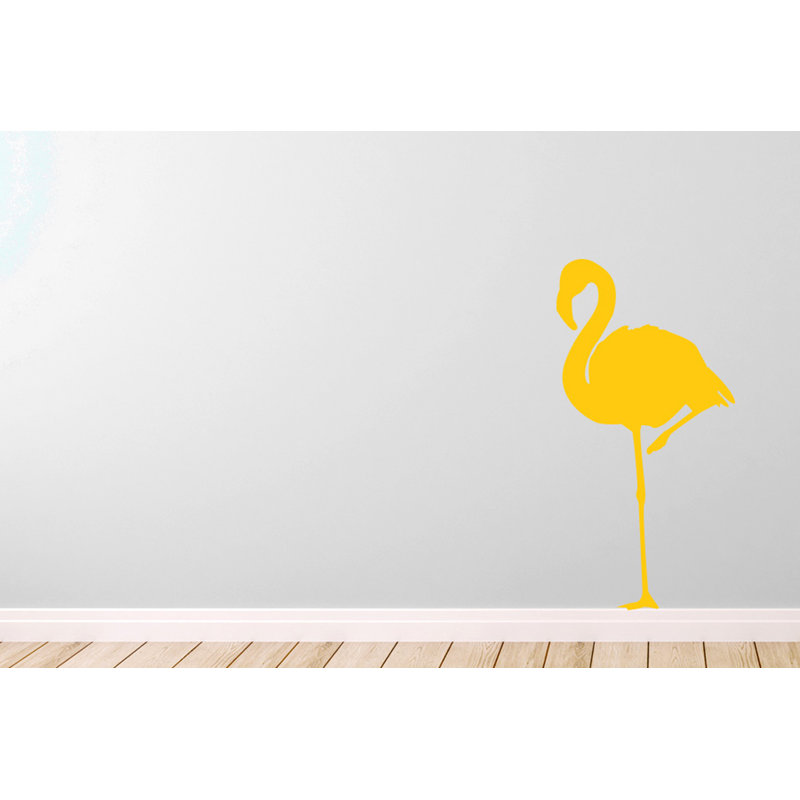 Animals Wall Decal, Dark Yellow, Large