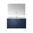Bath Vanity With Faucet Set And LED Mirror