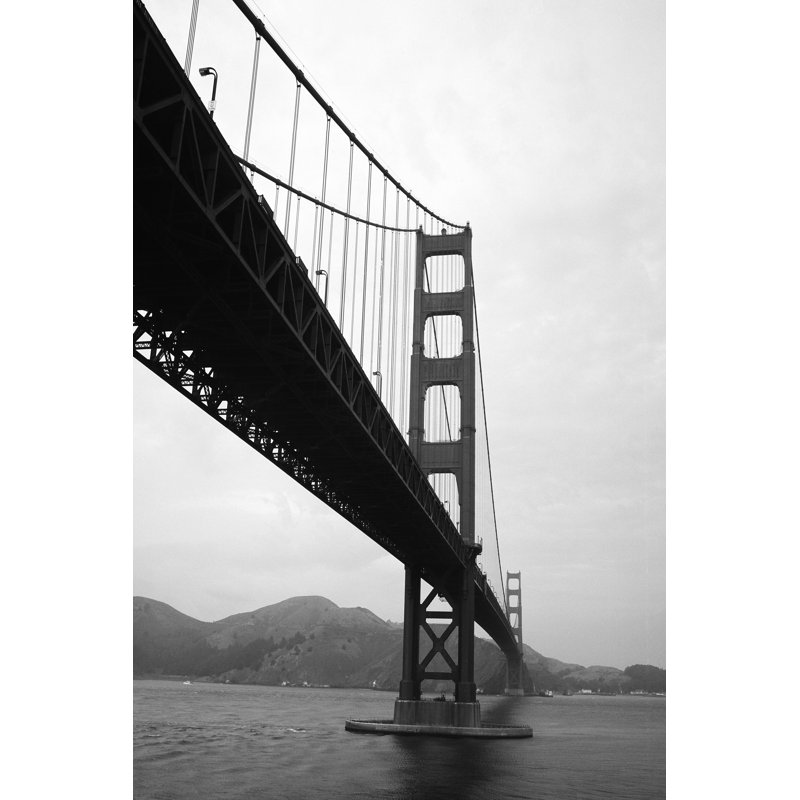 «Golden Gate Bridge III», photographie sur toile, H 12 po x l 8 po