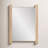 Angeles Solid Wood Rectangle Mirror-1358007210