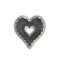 Nordic Ware Platinum Non-Stick Novelty Elegant Heart Bundt Pan