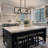 4-light Rectangular Kitchen Island Chandelier