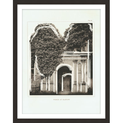«Architecture Plate Columns 3», reproduction d'art encadrée