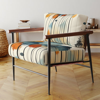 Chaise d'appoint Tree Pine - Chaise d'appoint Summer Valley Pine Forest Silhouettes II