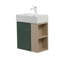 Meuble-lavabo mural 21,6 po avec lavabo en céramique-1506797343