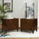Sara Midcentury Modern 2 - Drawer Nightstand with Built-In Outlet and Solid Wood Legs (Set of 2)