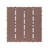 Plastic Interlocking Decking Tiles-123495260