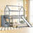 Over  Bunk Bed With Slide-1984118021