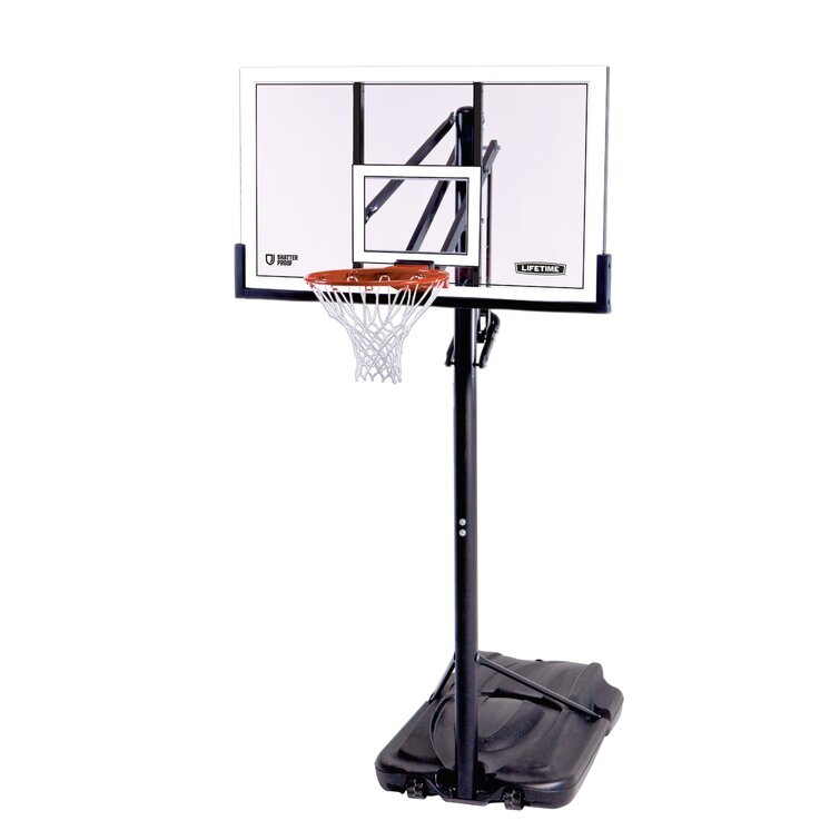 Skriv en rapport Revision Knogle Lifetime Height Adjustable Portable Basketball Hoop (54" Polycarbonate  Backboard) & Reviews | Wayfair