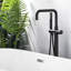 Robinet de baignoire monocommande autoportant à fixation au sol avec douche à main-103063618