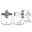 Thermostatic and Pressure Balance Shower Valve with up to 3 Functions
