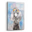 Art mural épique «Flower Crown Poodle 3» par Furbaby Affiliates-2094753149