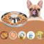 Ensemble de 2 bols d'eau en acier inoxydable pour chien-128939966