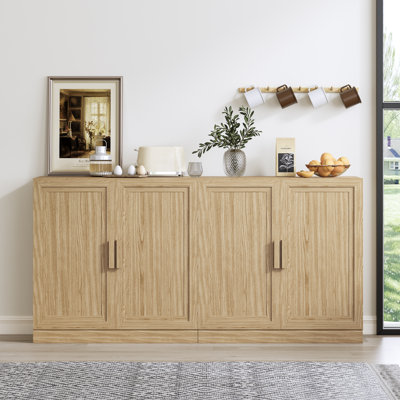 Solid Wood Sideboard Cabinet Buffet Furniture