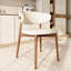 5 pi / 7 piédestal rond en bois massif Alpharetta Farmhouse-825886550-826188907