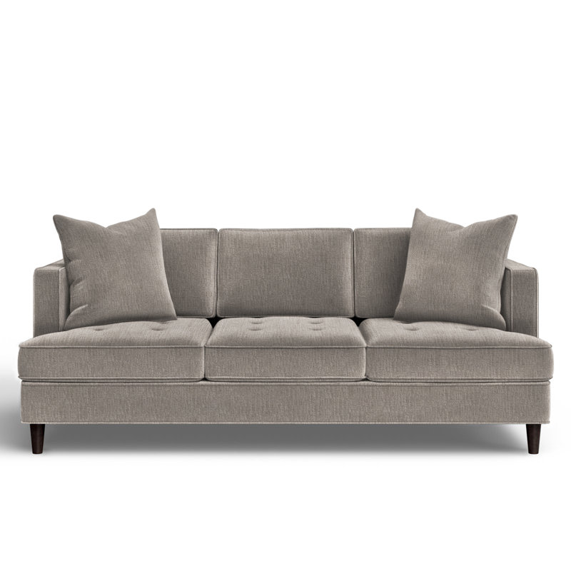 Upholstered 84'' Sofa, Heavenly Cinder Chenille