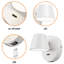 Applique murale moderne Vincentia avec port USB et interrupteur-328561826