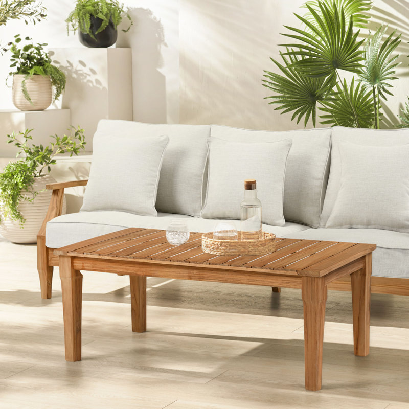 Clairmont Teakwood Patio Coffee Table