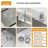 30"L x 22"W Drop In Single Bowl Kitchen Sink Stainless Steel Kitchen Sink With Pull-Out Faucet,Soap Dispenser-124062836-124062834