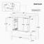 Meuble-lavabo simple avec plateau Aakas 30,00