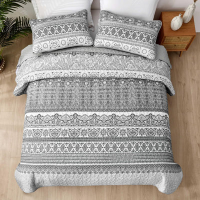 Ensemble de 3 courtepointe Boho Bohemian