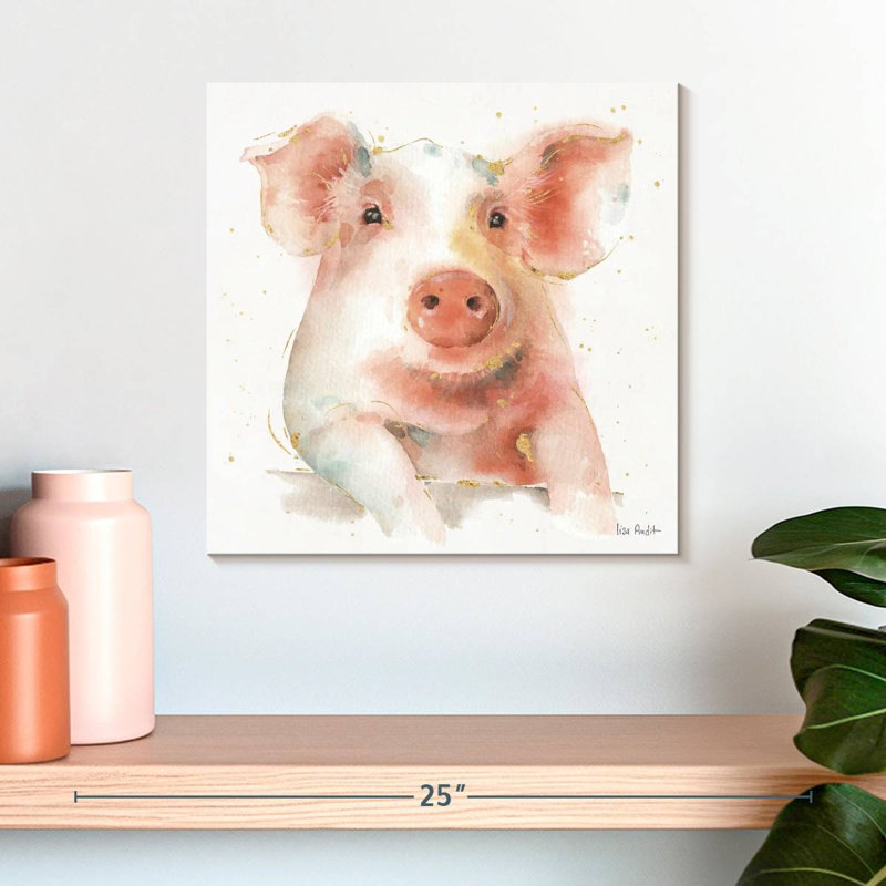Cochon Crowle Farm Friends, H 16 po x l 16 po
