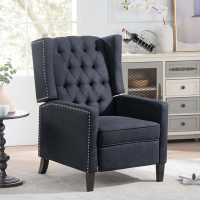 Fauteuil inclinable manuel avec boucle à pointe profonde et engrenages réglables