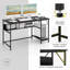 Metal Base Computer Desk-880083320