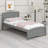 Platform Bed With Two Drawers-186601682