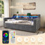 Upholstered Daybed with Trundle-141085536