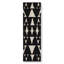 Moroccan Area Rug in Black/Beige-67117128