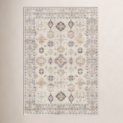 Emmie Machine Washable Oriental Rug