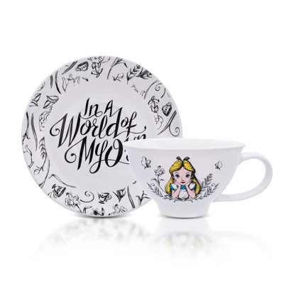 Frantzisko Ceramic Teacup and Saucer
