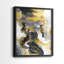 ABSTRACT Series cmxxxvi - reproduction encadrée de qualité supérieure - prête à être accrochée - aucun clou requis-495271496-495271502