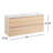 Kiah 48" Wall-Mounted Double Bathroom Vanity-77082273