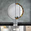 Huldar Glass Flat Wall Mirror