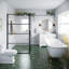 Key West One Piece Elongated Skirted Toilet ADA Compliant