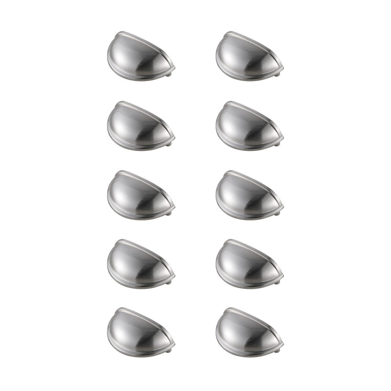 Poignée de poubelle 3,15 po Chantella, Nickel brossé