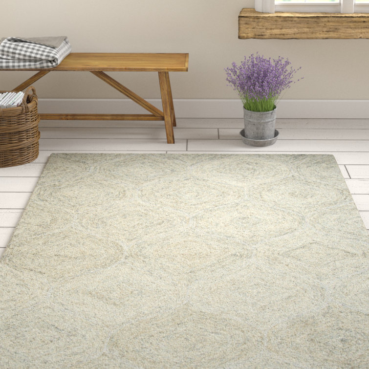 Gaige Wool Geometric Indoor Rug