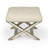 Tabouret de coiffeuse avec cadre en miroir