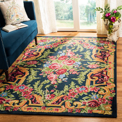 Abington Floral Multi-Colour Area Rug