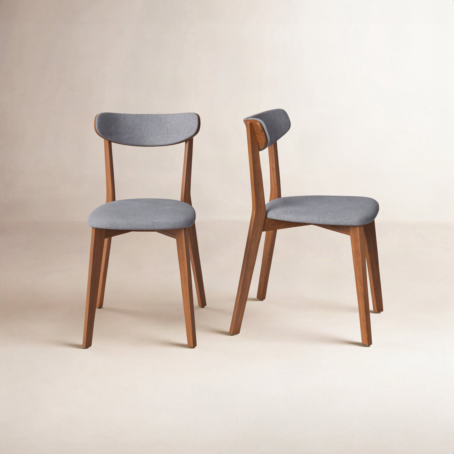 Reginald Walnut Dining Chair